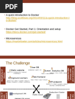 Intro Docker Containers
