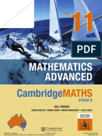 Maths Year 11 Advanced Textbook
