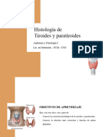 Tiroides y Paratiroides - Histologia