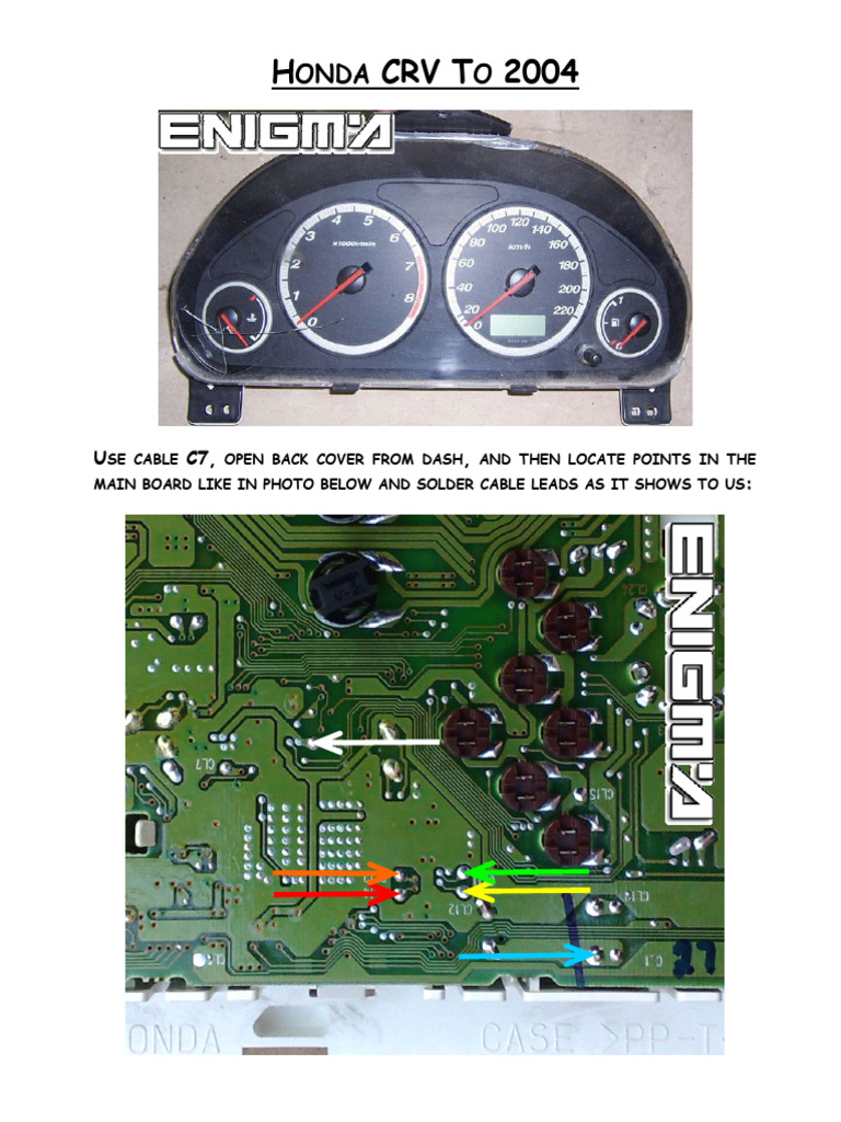 Honda CRV To 2004 | PDF