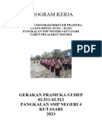 PROGRAM KERJA Ekskul Pramuka