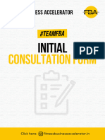 Initial Consultation Form