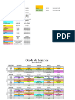 Grade de Horarios - Homeschool 2023 - Familia de Trigo