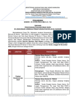 Pengumuman Ketentuan Penggunaan Pakaian Dinas 2023