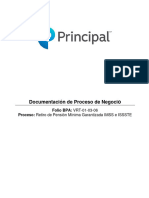 Perfil de Proceso To Be Retiros Programados de Pensión Mínima Garantizada - (Ver 1.0) 29 Abr 2020