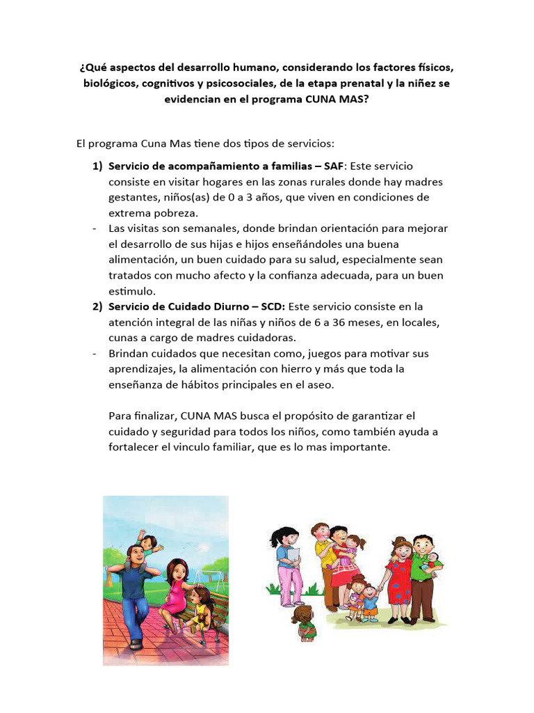 Aspectos Del Desarrollo Humano | PDF