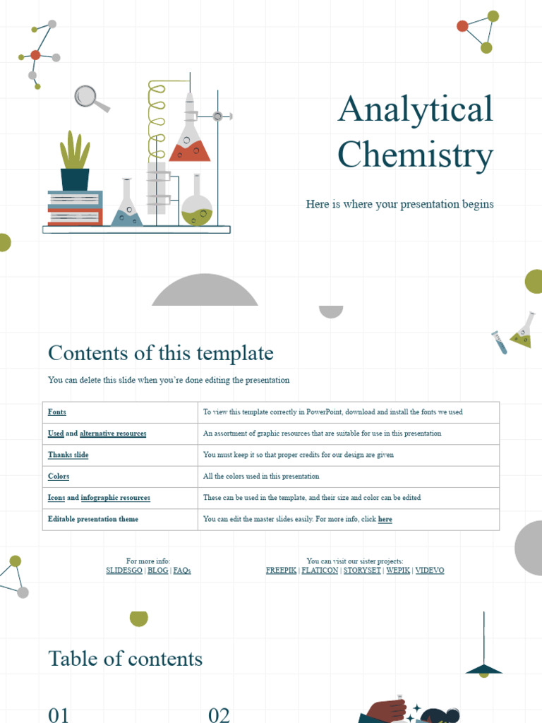 Analytical Chemistry Presentation Template | PDF | Planets | Solar System