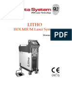 Manual de Usuario - Sistema Laser Holmiun
