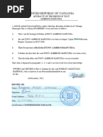 MEMART Format Tanzania | PDF | Liquidation | Banks