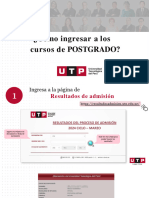 Cursos Postgrado