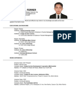 Joshua CV