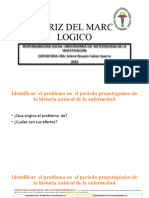 Metodologia de La Investigacion MATRIZ DEL MARCO LOGICO