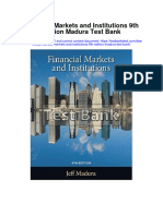 Financial Markets and Institutions 9th Edition Madura Test Bank