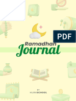 Ramadhan Journal by Hijraschool