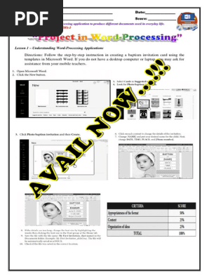 LS6-Word Processing-Lesson Template