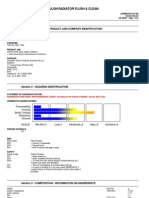 MSDS-r40-Radiator Flush and Clean