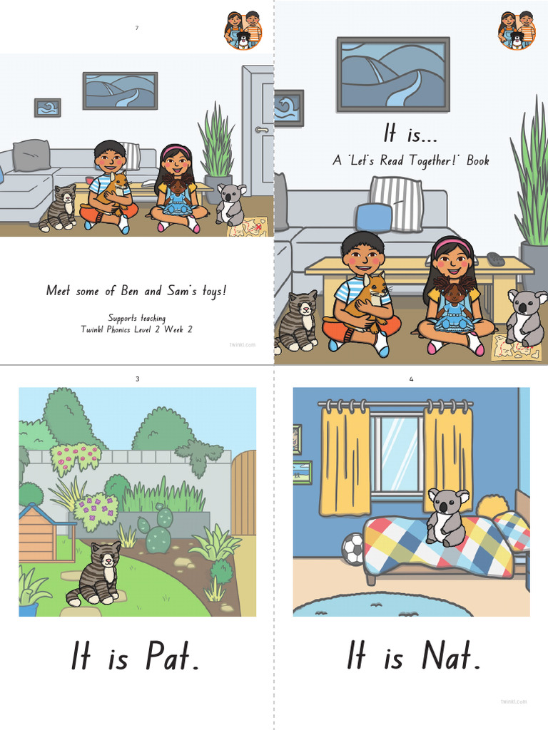 Week 2 Reading Mini Book - It Is... | PDF