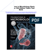 Foundations in Microbiology Basic Principles 10th Edition Talaro Test Bank