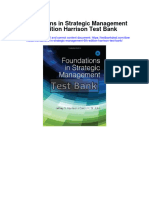 Foundations in Strategic Management 6th Edition Harrison Test Bank