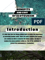 Benefits and Cost of Ecotourism