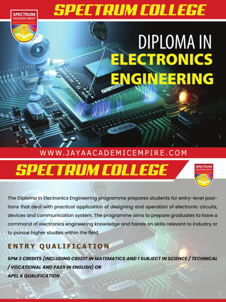 Spectrum Diploma in Electronics Engineering PDF
