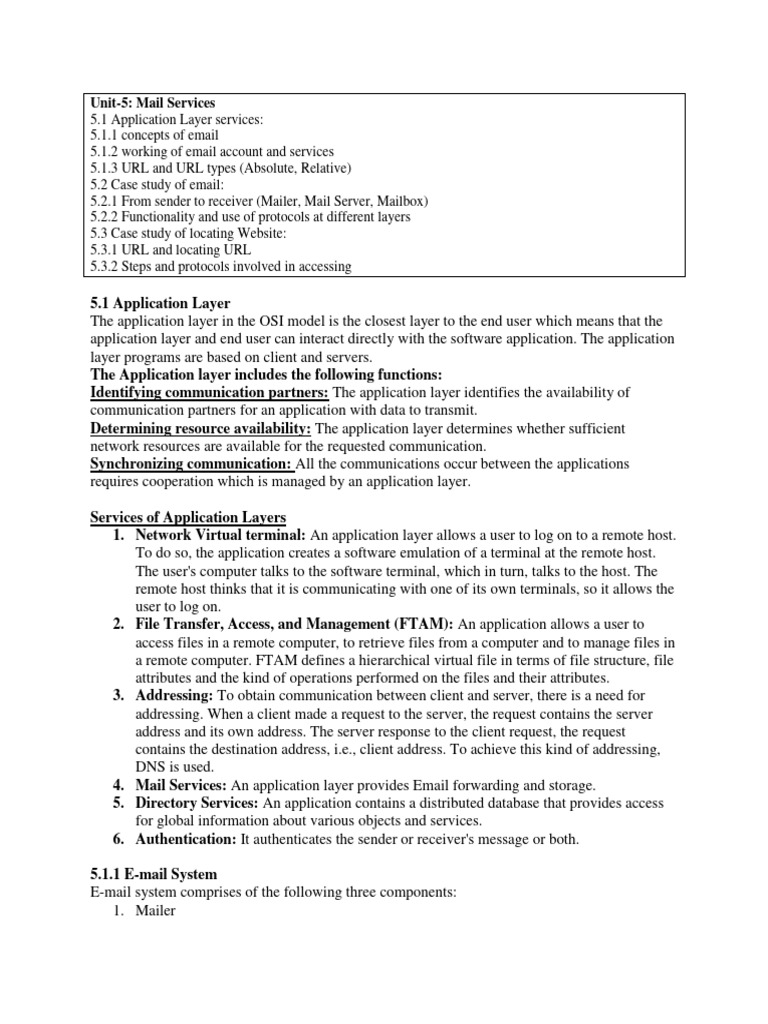 503-unit-5-mail-services-1-pdf-internet-protocols-internet