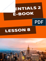 Essentials 2 - Lesson 8
