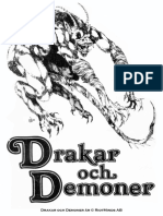 01 Drakar Och Demoner - Grundregler, Första Utgåvan (1982) - Regelbok - RiotMinds