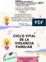 Ciclo Vital de La Violencia Familiar