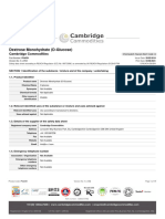 MSDS Glucose