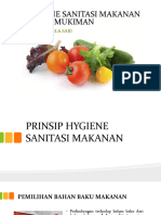 Hygiene Sanitasi Makanan Dan Pemukiman