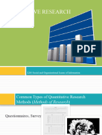 PR2-Common Types of Quantitative Research