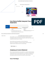 How Warren Buffett Interprets Financial Statements - Old School Value