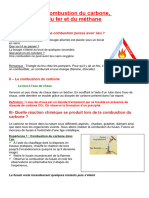 Combustion Cours
