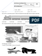 APC de Matemática: Escola Estadual Professor João Magiano Pinto Nota