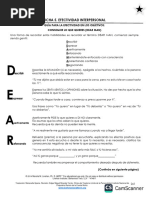 Estrategia DEAR MAN para Comunicación Eficaz | PDF | Ciencia y matemáticas