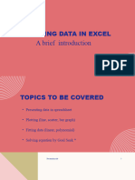 Plotting Data in Excel