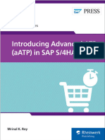 Introducing Advanced ATP (AATP) in SAP S4HANA