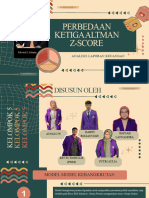 Perbedaan Altman Z Score Original, Revisi Dan Modifikasi