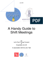 A Handy Guide To Shift Meetings