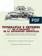 Tipografías e Impresos Que Se Desprenden de La Revolución Industrial Historia 1 UNLP