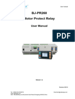 PR260 Motor Protect Relay User Manual V1.4