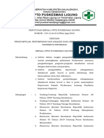 2.8.3 b.1 SK Tentang Pengumpulan, Penyimpanan Dan Analisa Data Serta Pelaporan Dan Distribusi Informasi.