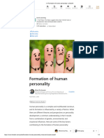 Formation of Human Personality - LinkedIn