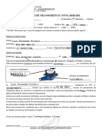 Formulario Transferencia de Titularidade Proprietario e Morador 11.11