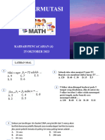 Soal2 Permutasi (Kaidah Pencacahan 4)