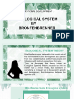 Ecological Systems Theory