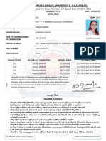 VBU - Admit Card