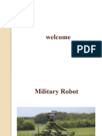 Military Robot PPT Final