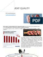 Meat Sensory Quality - 2021
